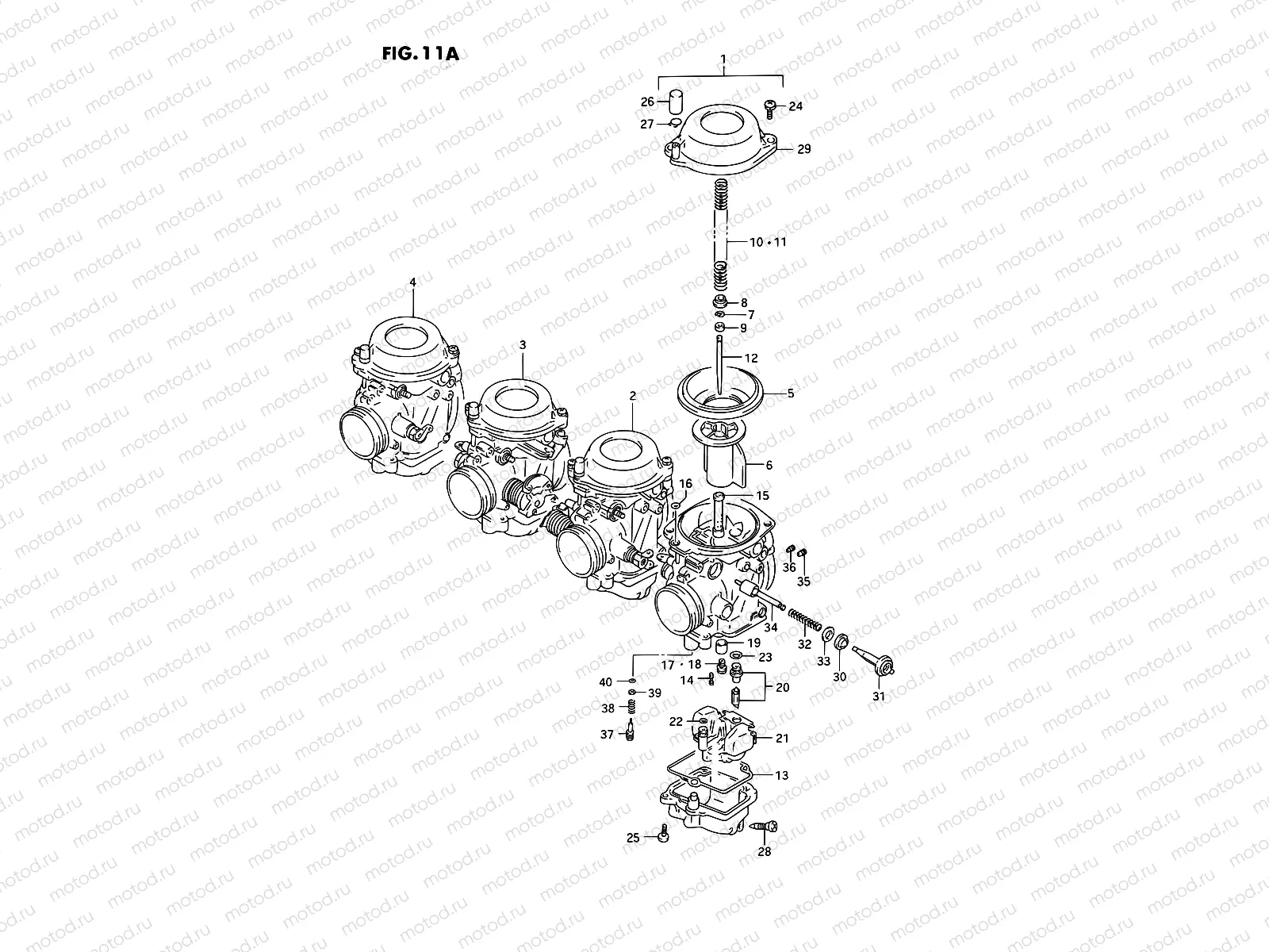 11A - CARBURETOR (MODEL R/S)