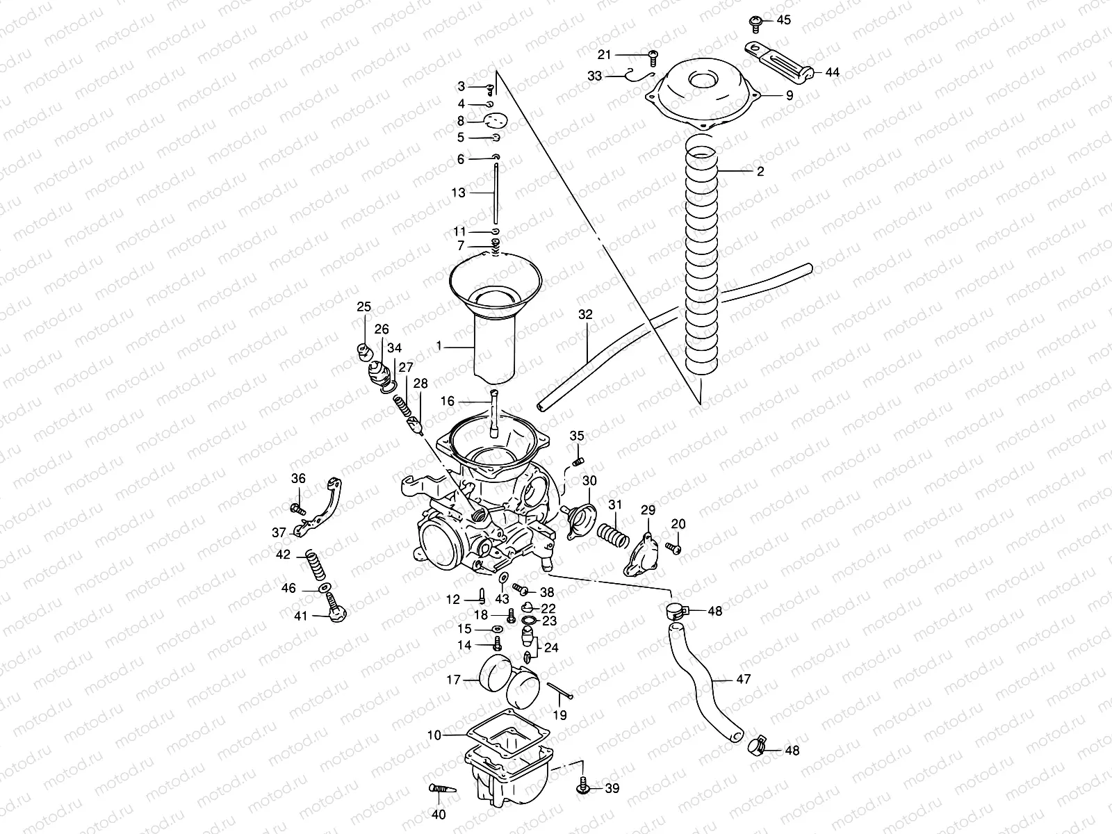 11A - CARBURETOR (REAR:E18)