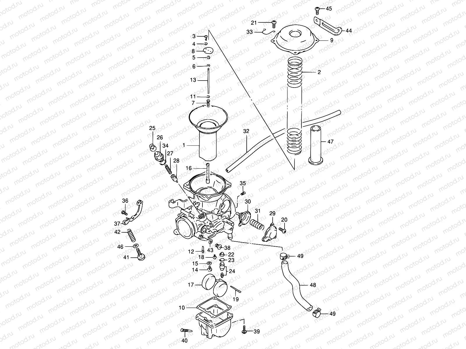 11A - CARBURETOR (REAR:E18)