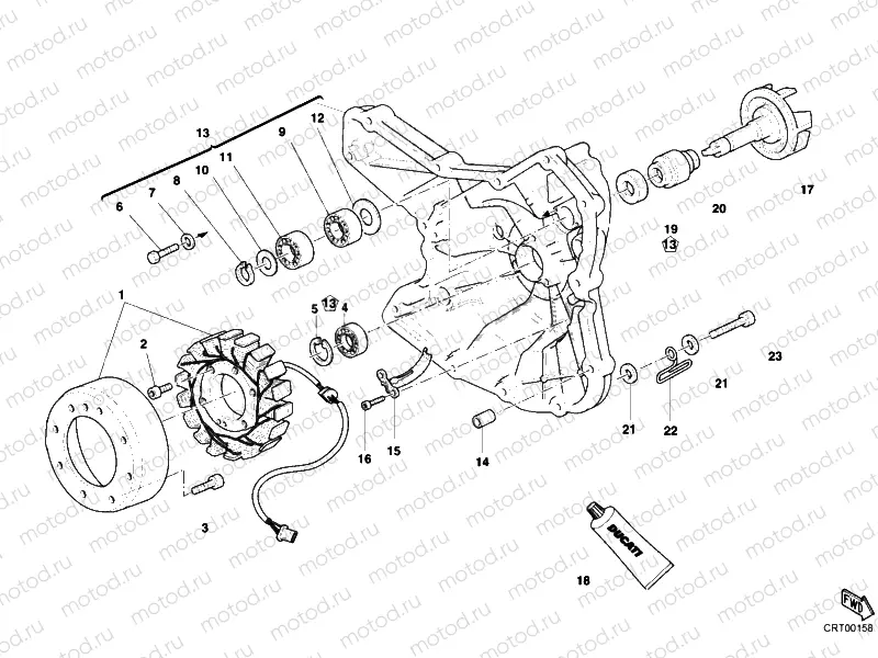 11A - GENERATOR COVER » IGNITION SYSTEM