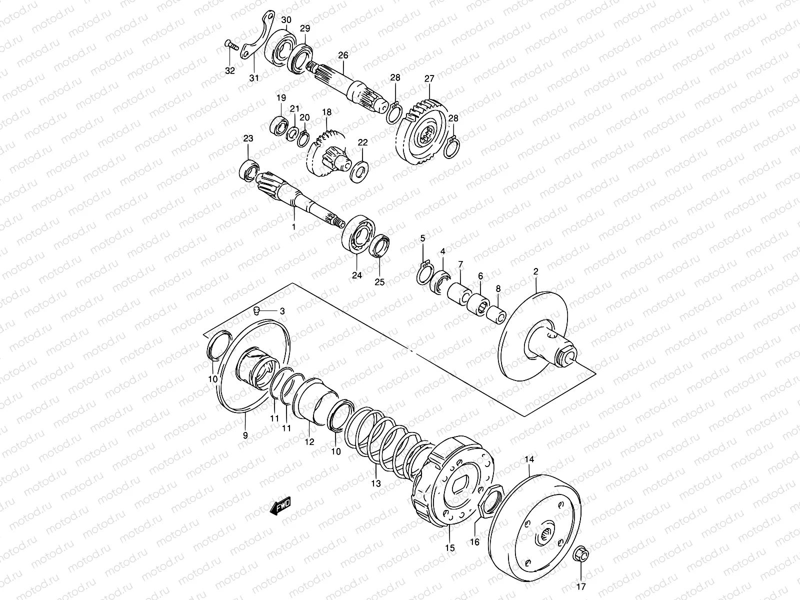 11A - TRANSMISSION (2)(E.NO.A129-153741%,A130-154320%)