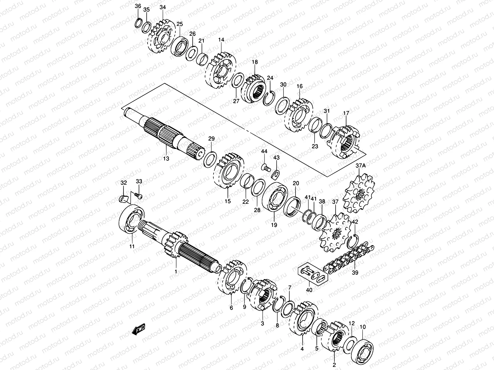 11A - TRANSMISSION (MODEL K4/K5/K6)