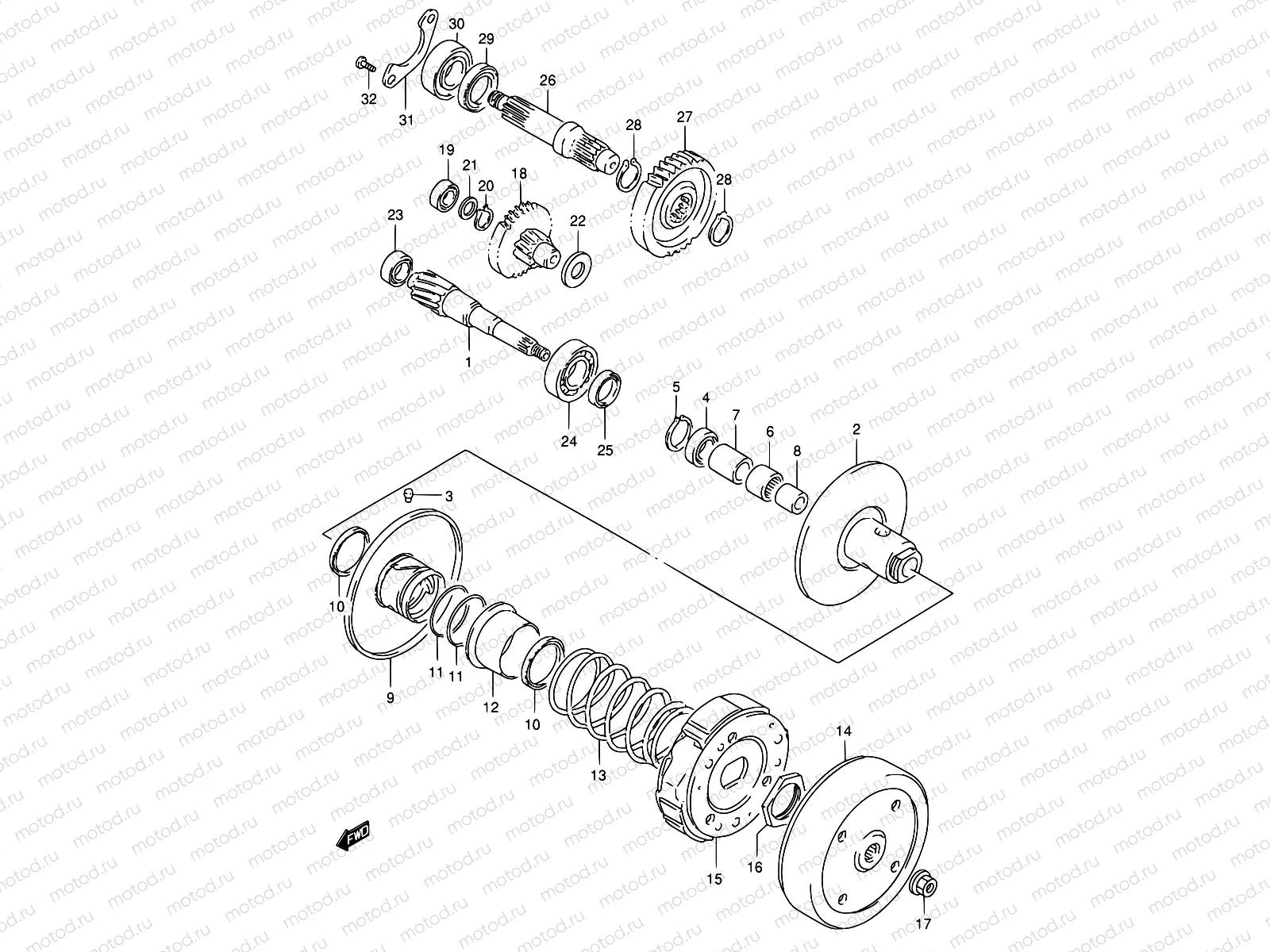 11B - TRANSMISSION (2)(MODEL P:~F.NO.100295)