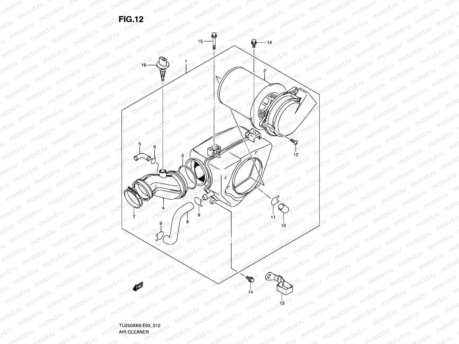12 - AIR CLEANER