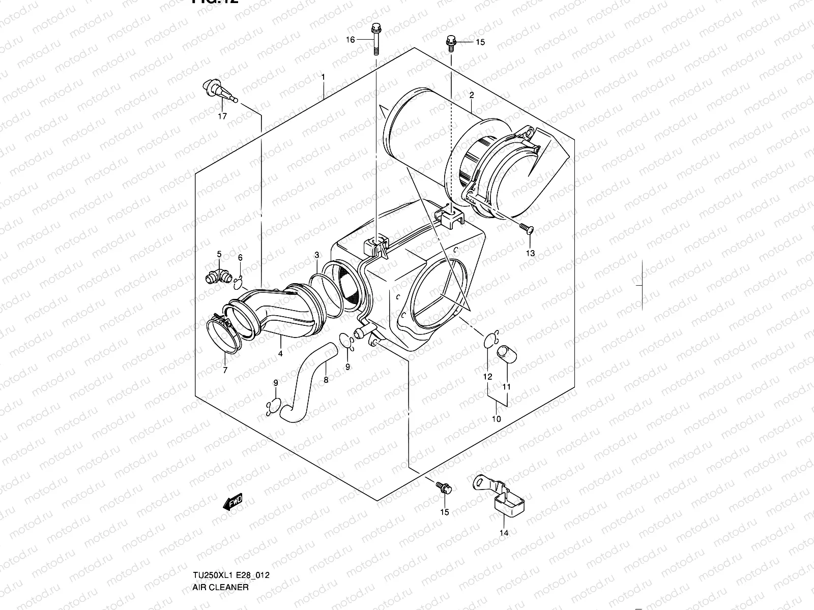 12 - AIR CLEANER