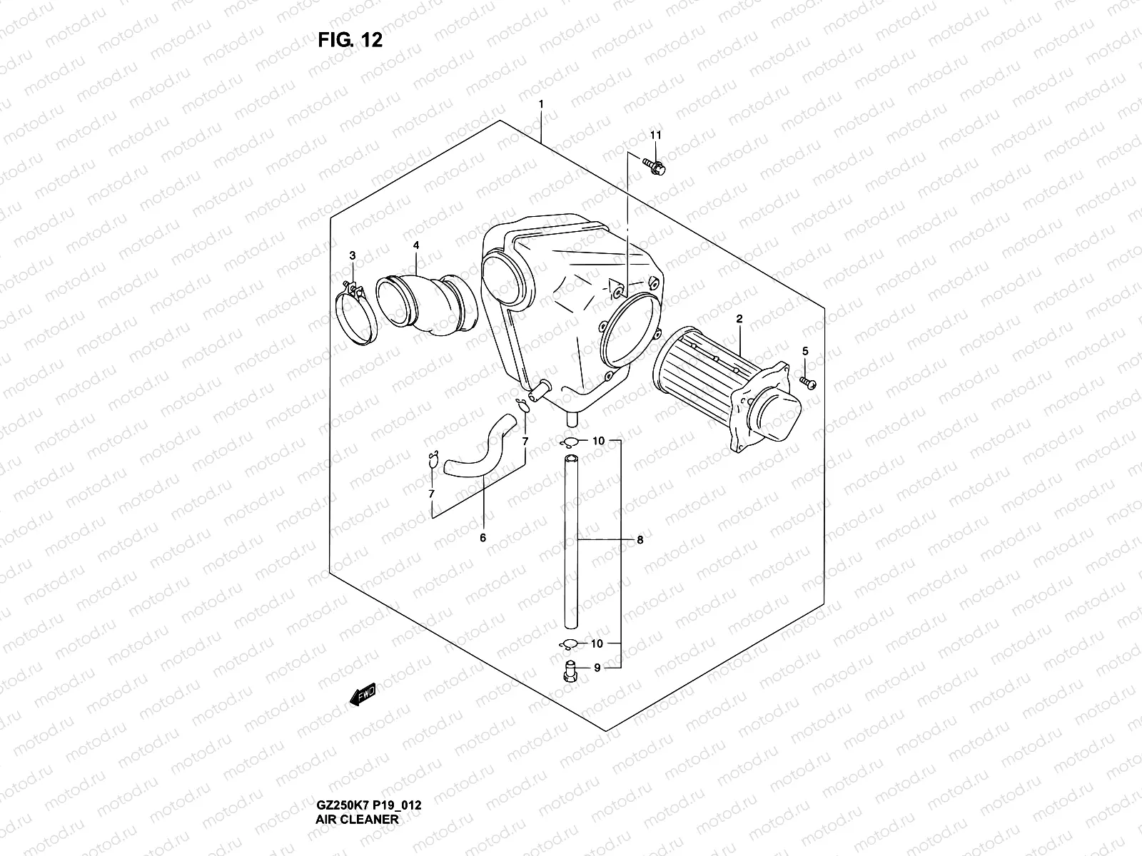 12 - AIR CLEANER