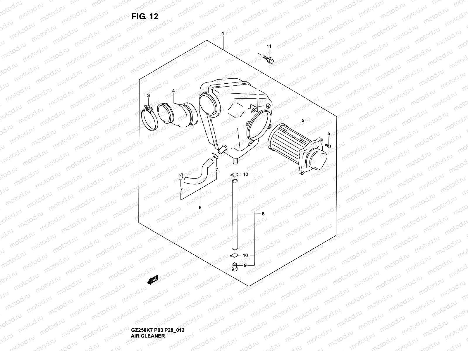 12 - AIR CLEANER