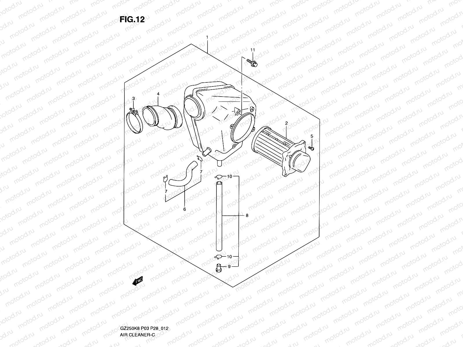 12 - AIR CLEANER