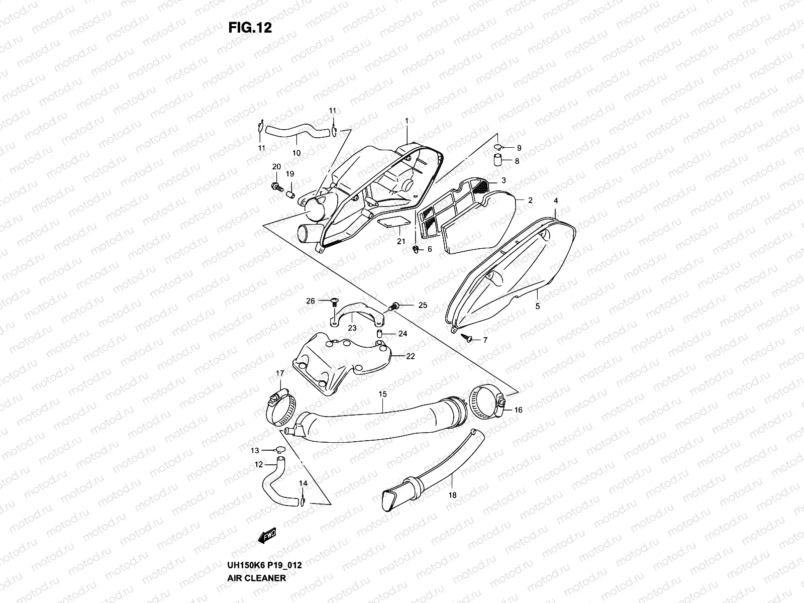 12 - AIR CLEANER