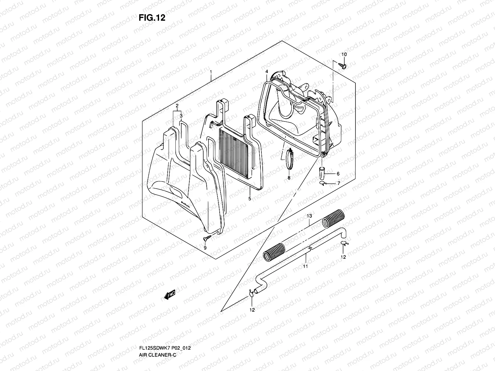 12 - AIR CLEANER