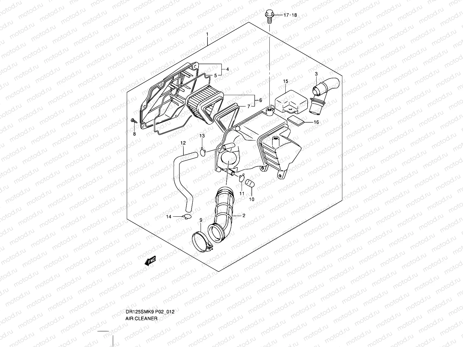 12 - AIR CLEANER