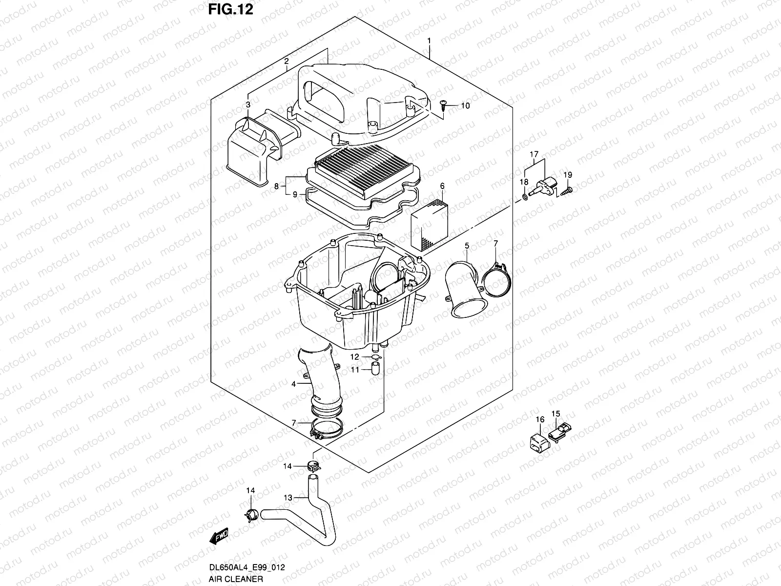 12 - AIR CLEANER