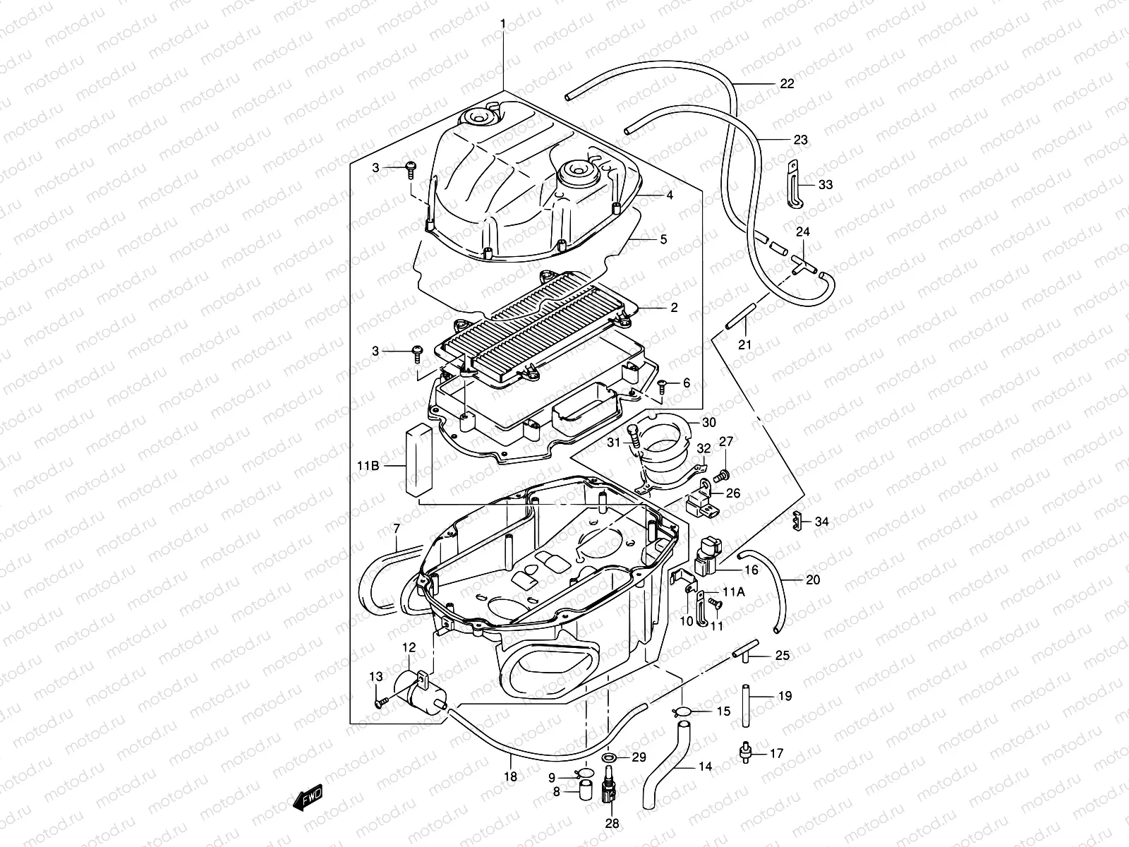 12 - AIR CLEANER