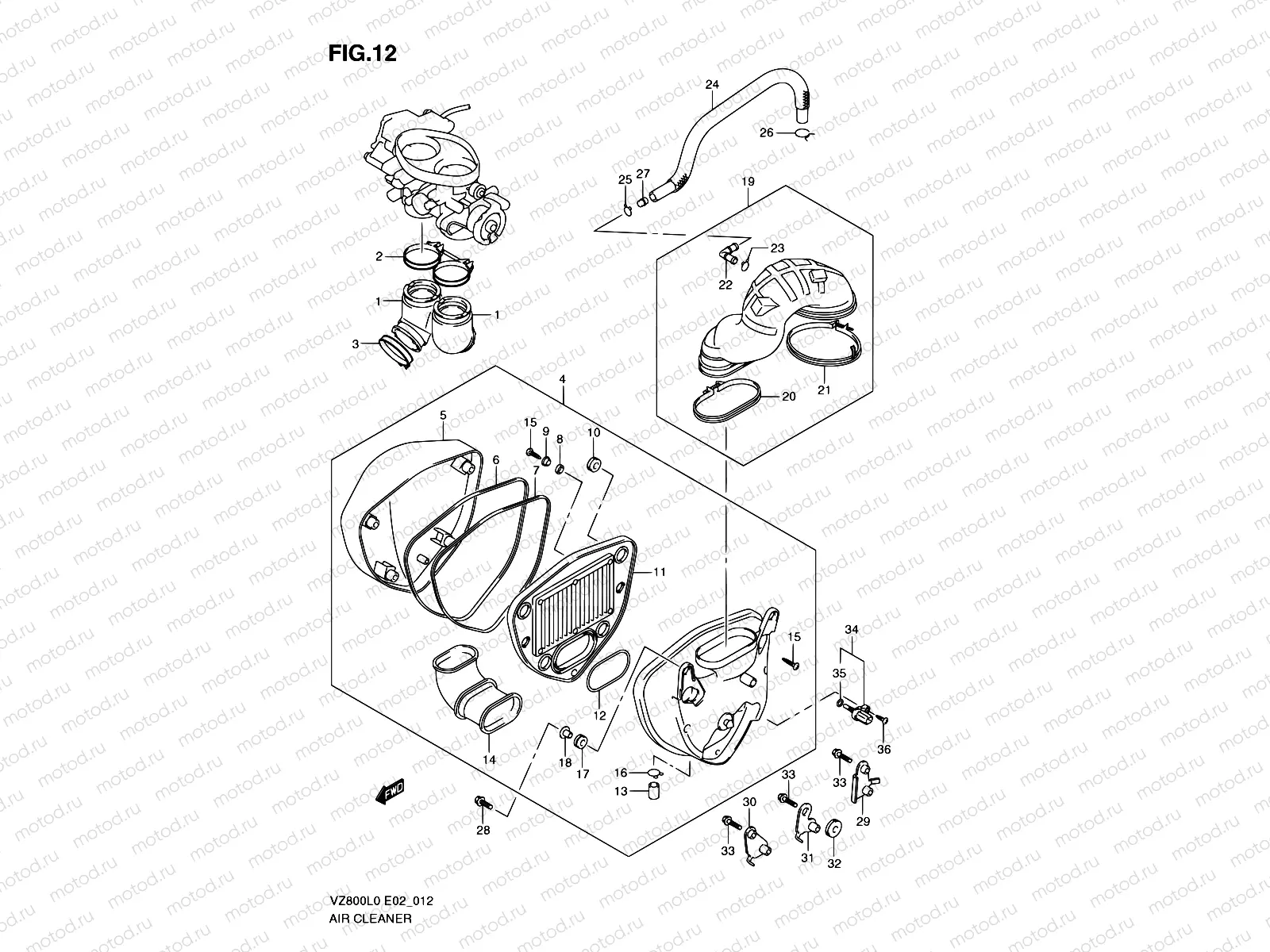 12 - AIR CLEANER