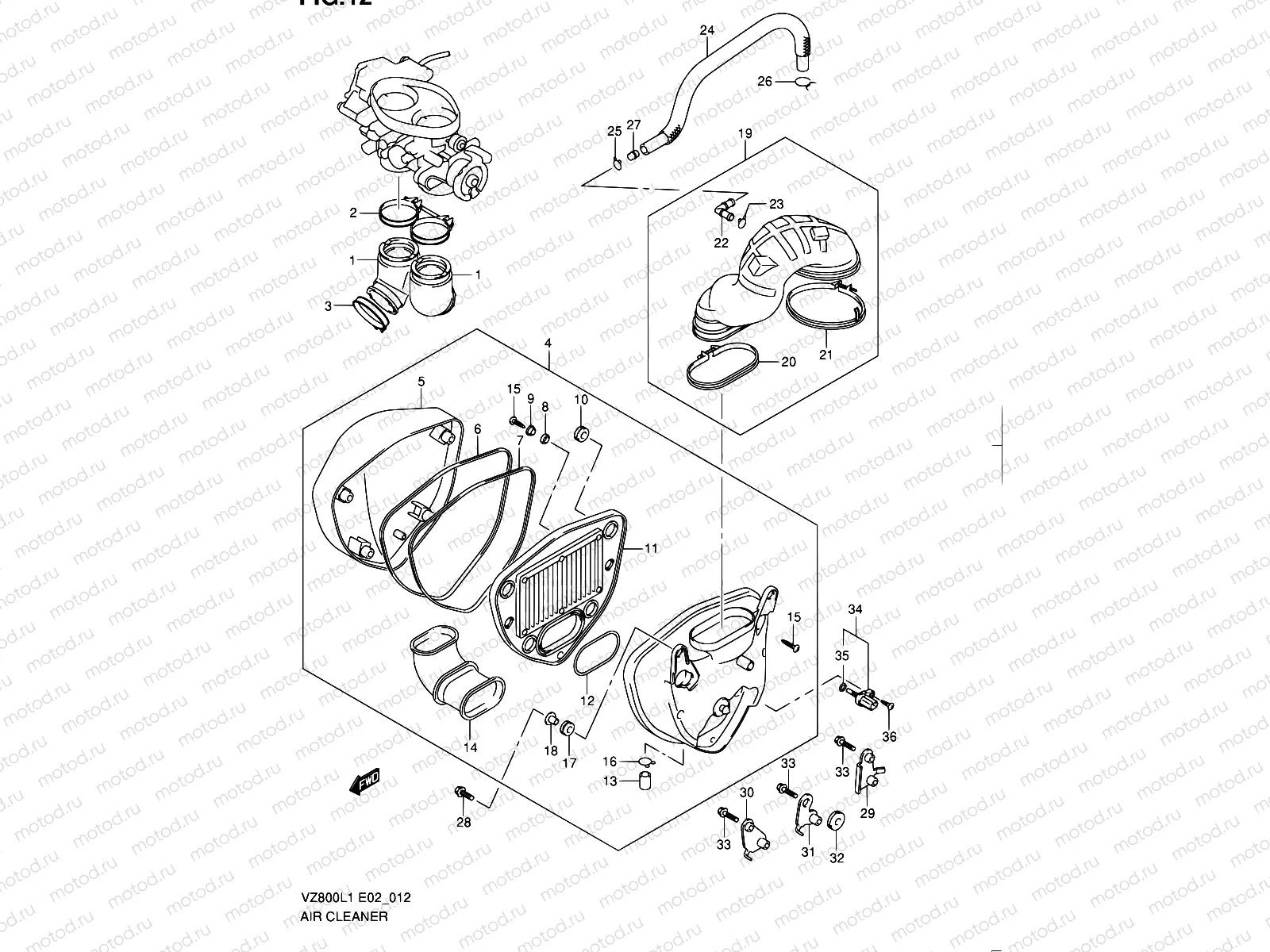 12 - AIR CLEANER