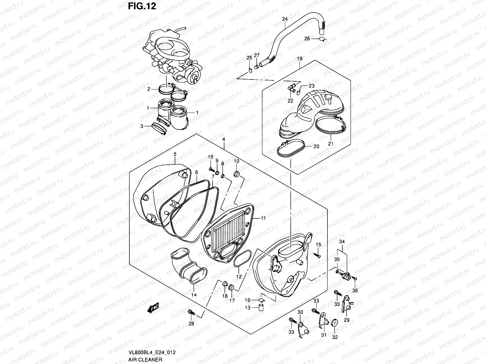 12 - AIR CLEANER