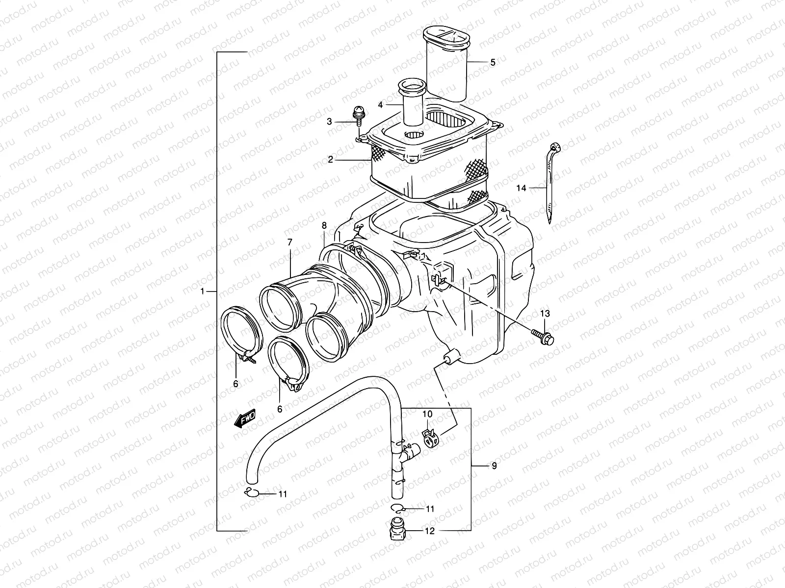12 - AIR CLEANER