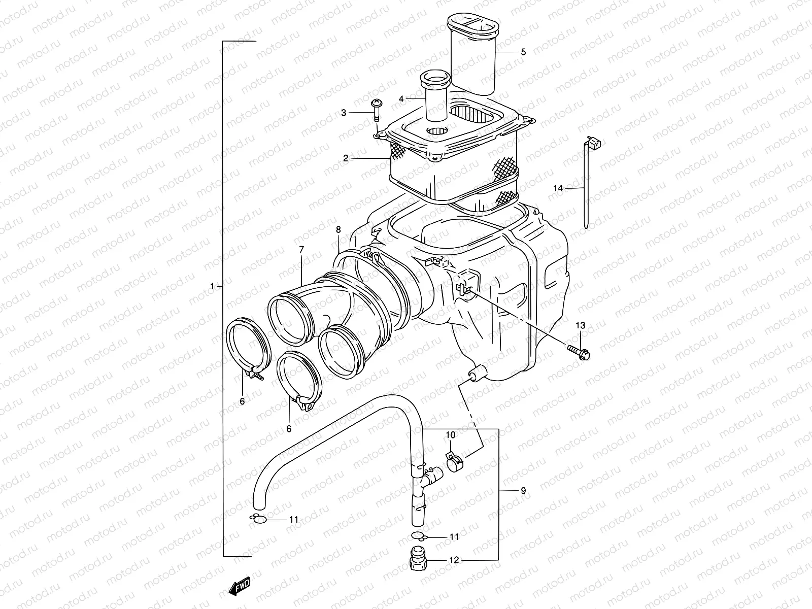 12 - AIR CLEANER