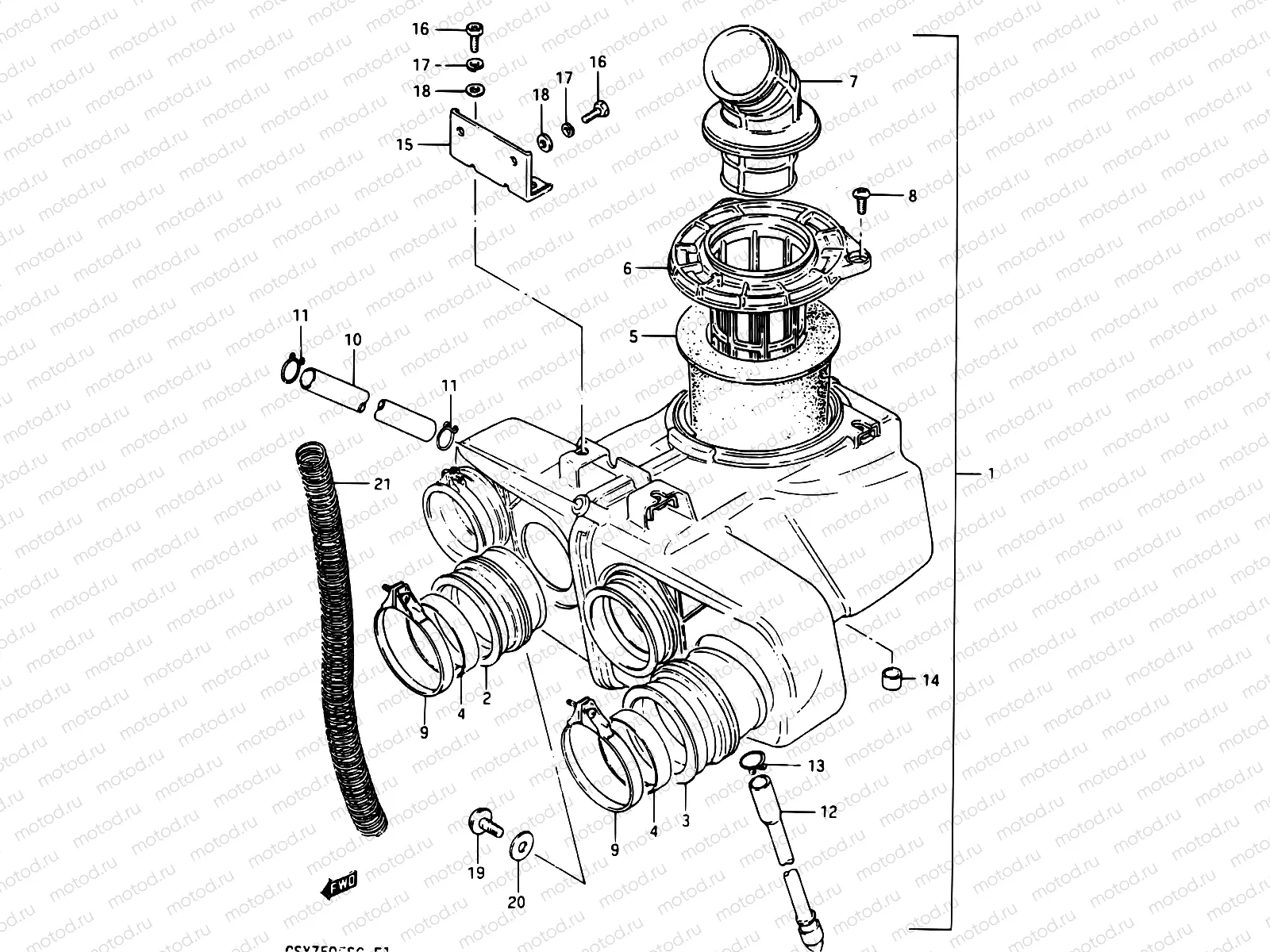 12 - AIR CLEANER