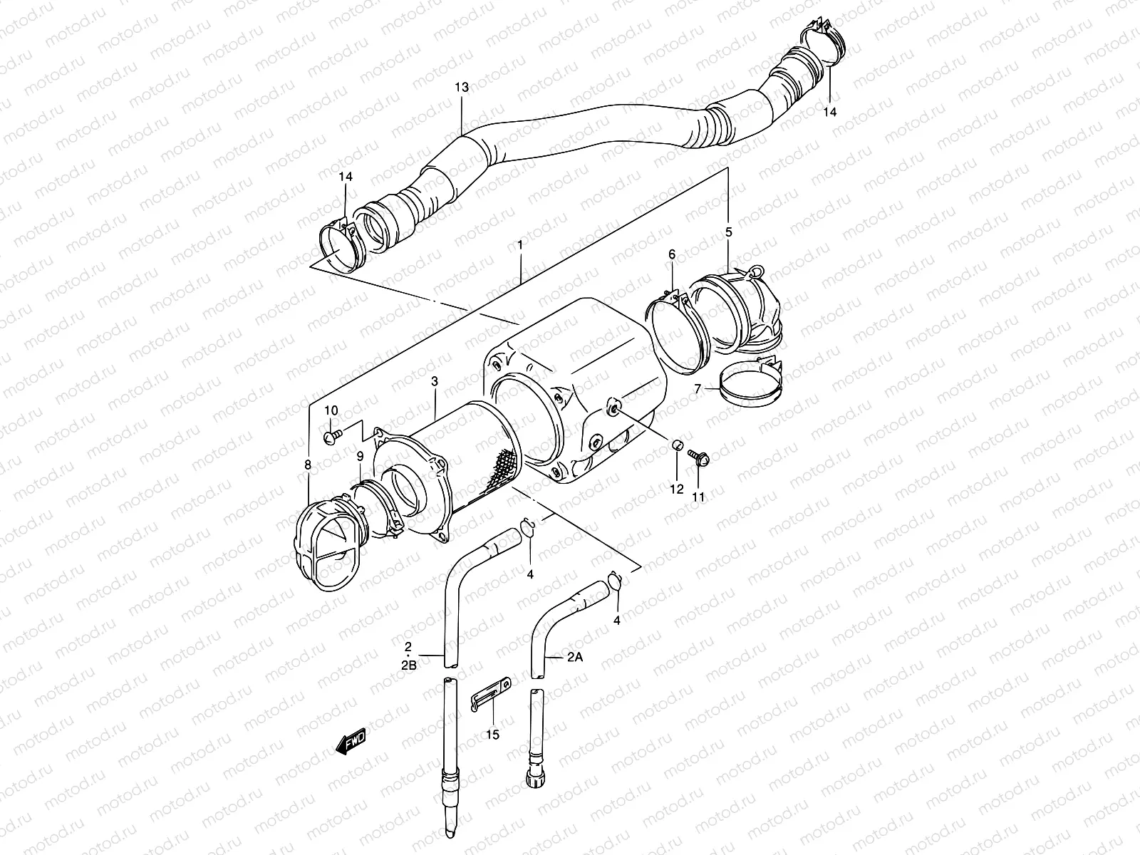 12 - AIR CLEANER (FRONT)