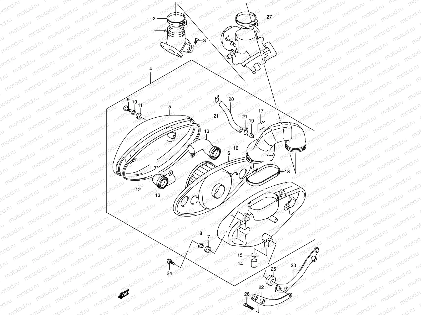 12 - AIR CLEANER (MODEL K1/K2/K3/K4)