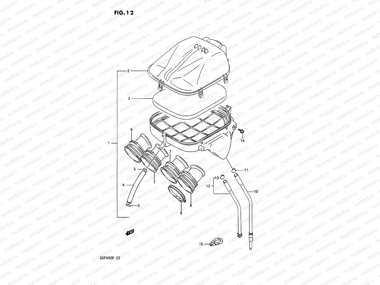 12 - AIR CLEANER (MODEL M)
