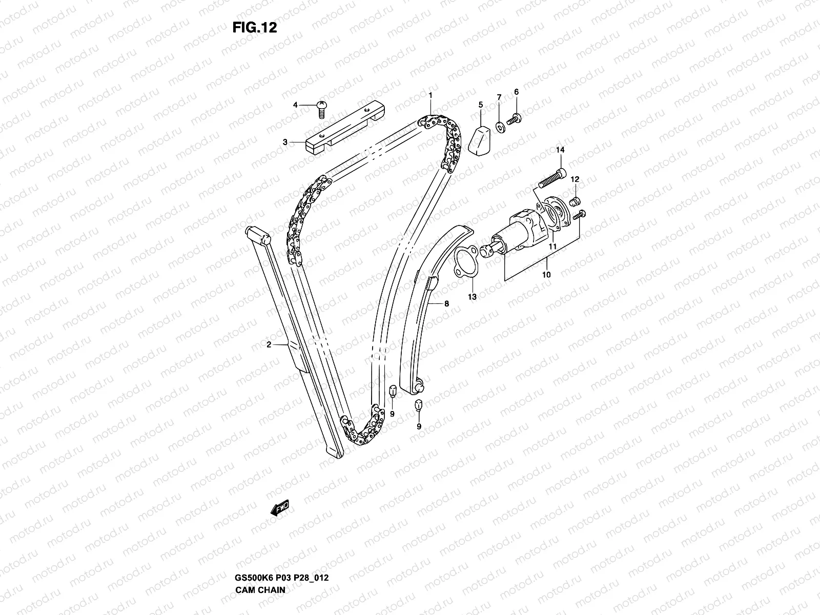 12 - CAM CHAIN