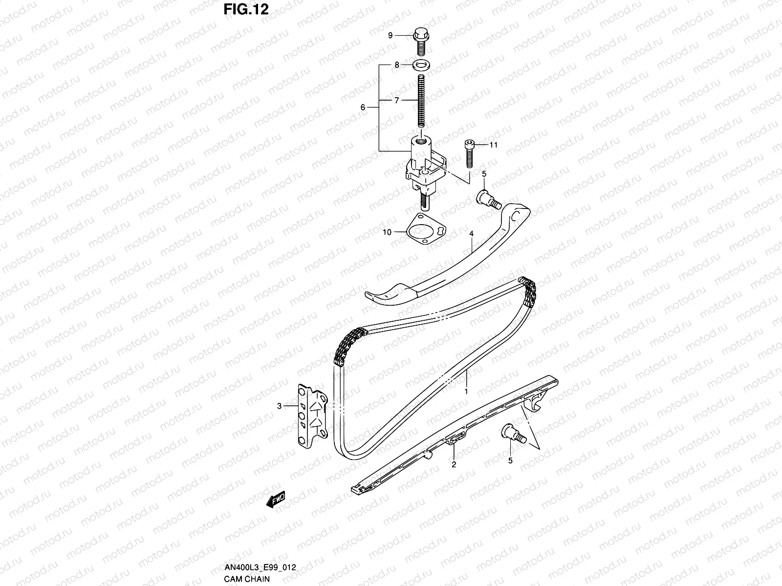 12 - CAM CHAIN