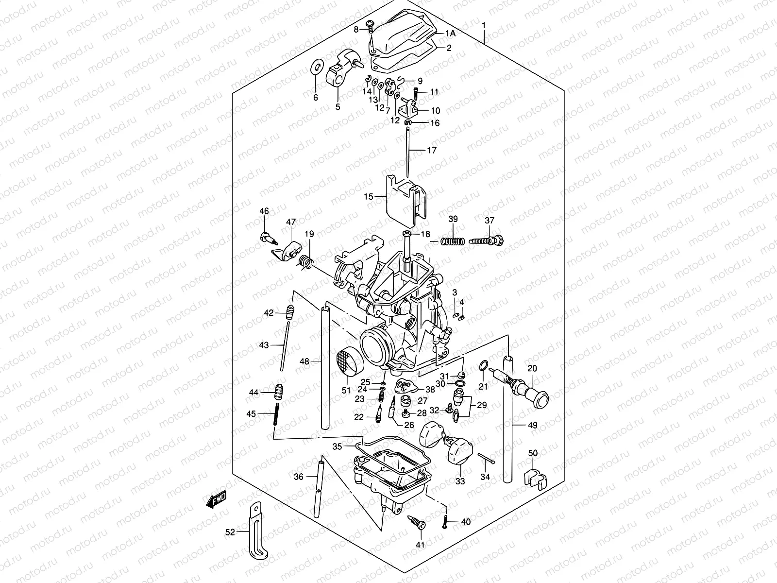 12 - CARBURETOR (E03/E28)