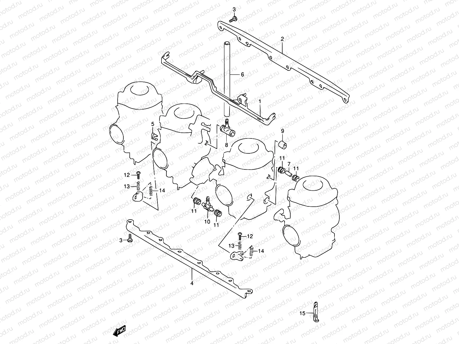 12 - CARBURETOR FITTING