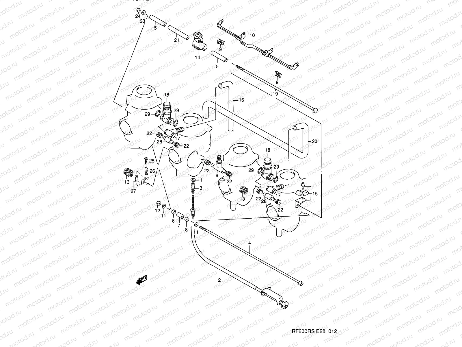12 - CARBURETOR FITTINGS
