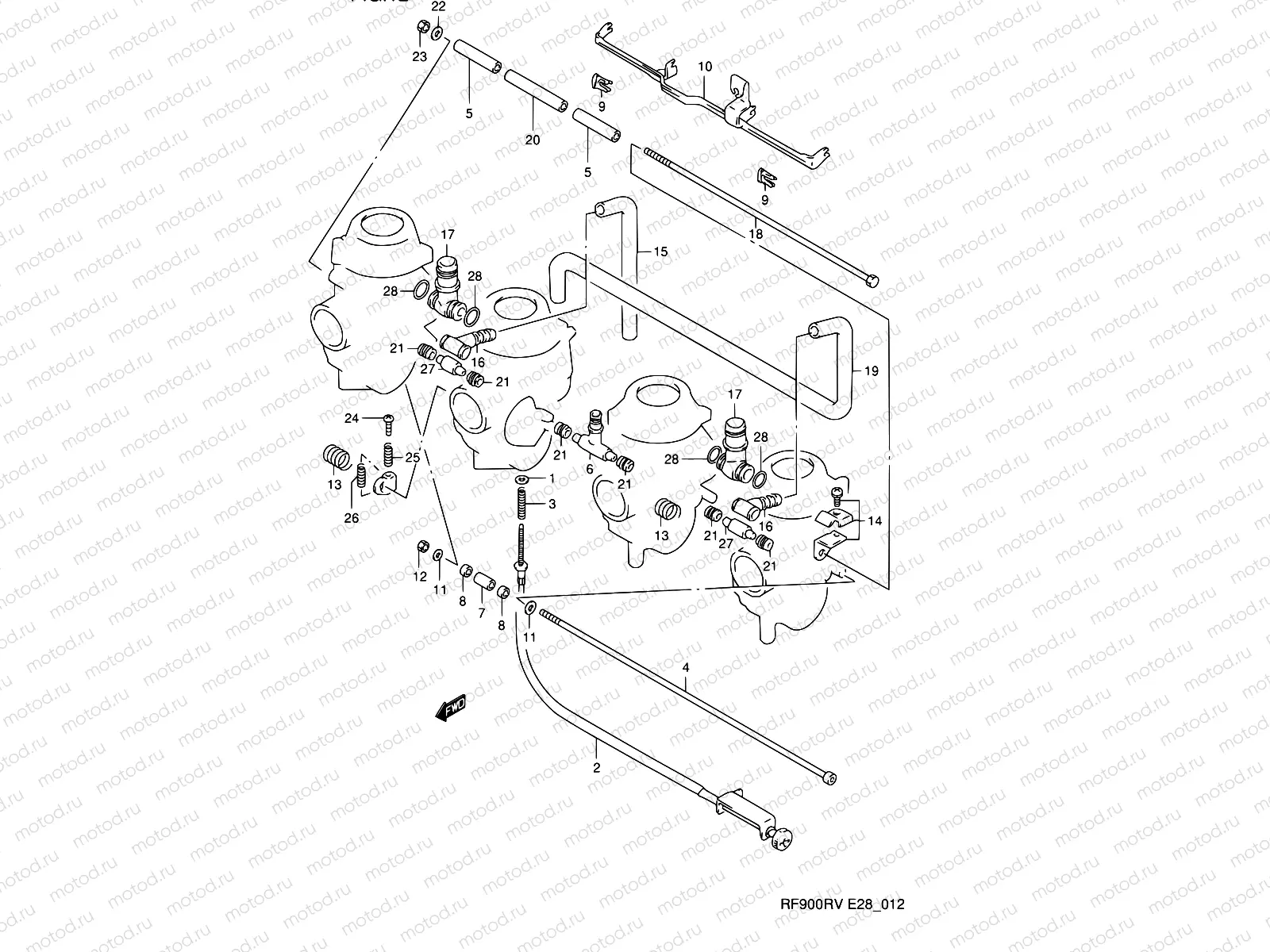 12 - CARBURETOR FITTINGS