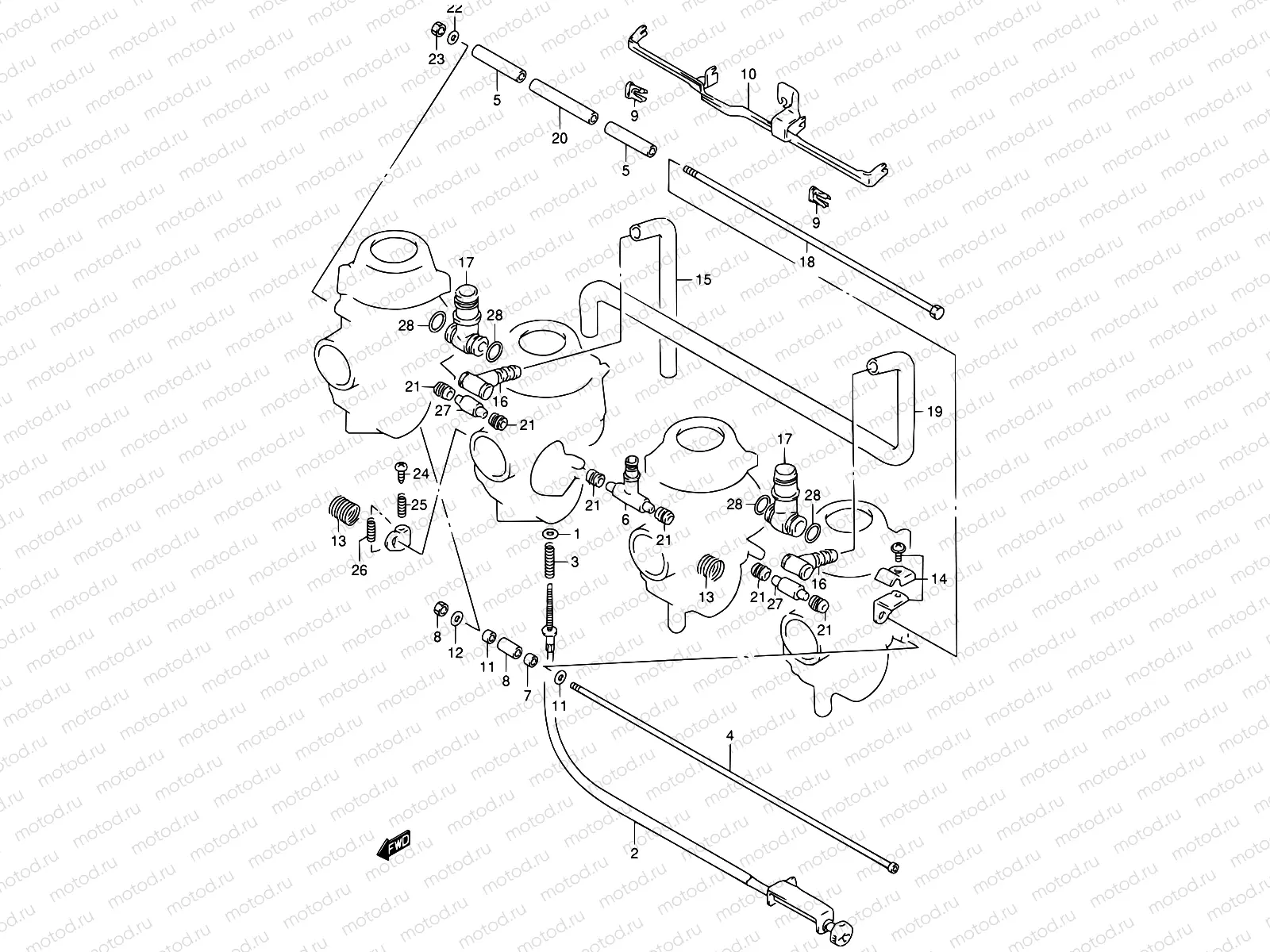 12 - CARBURETOR FITTINGS