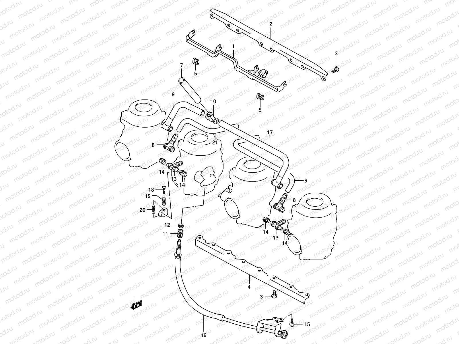 12 - CARBURETOR FITTINGS