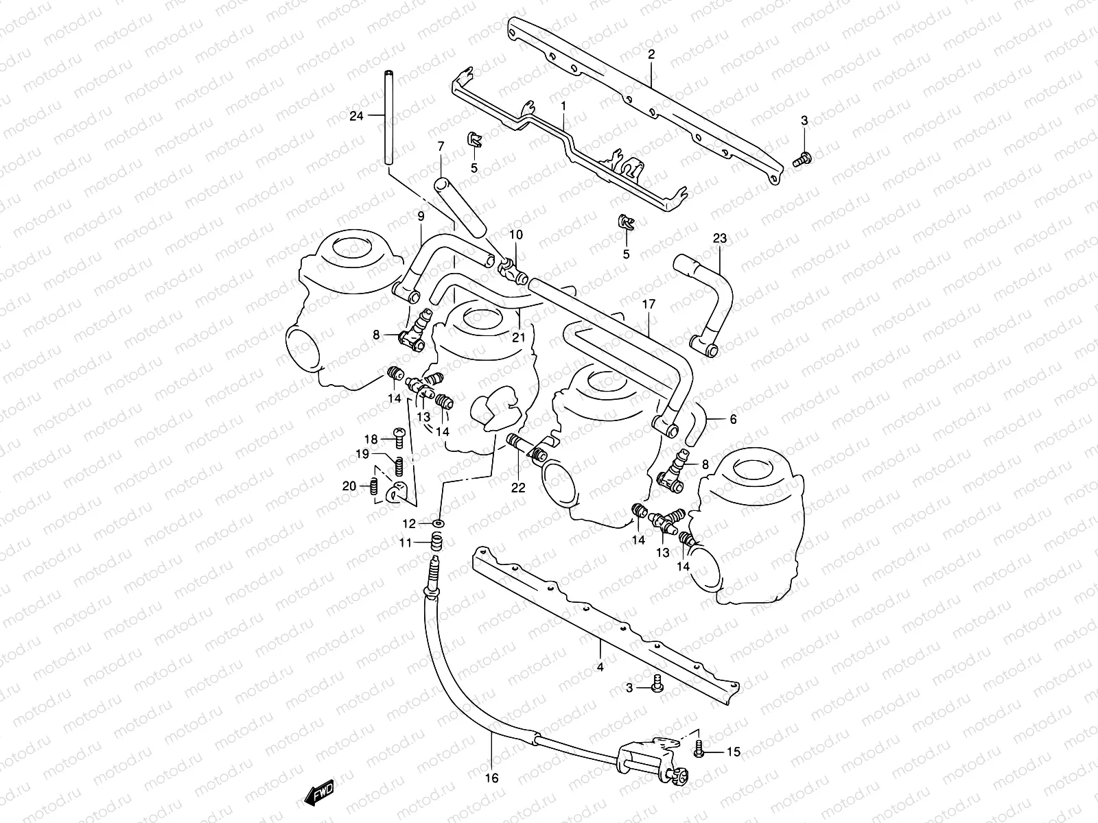 12 - CARBURETOR FITTINGS