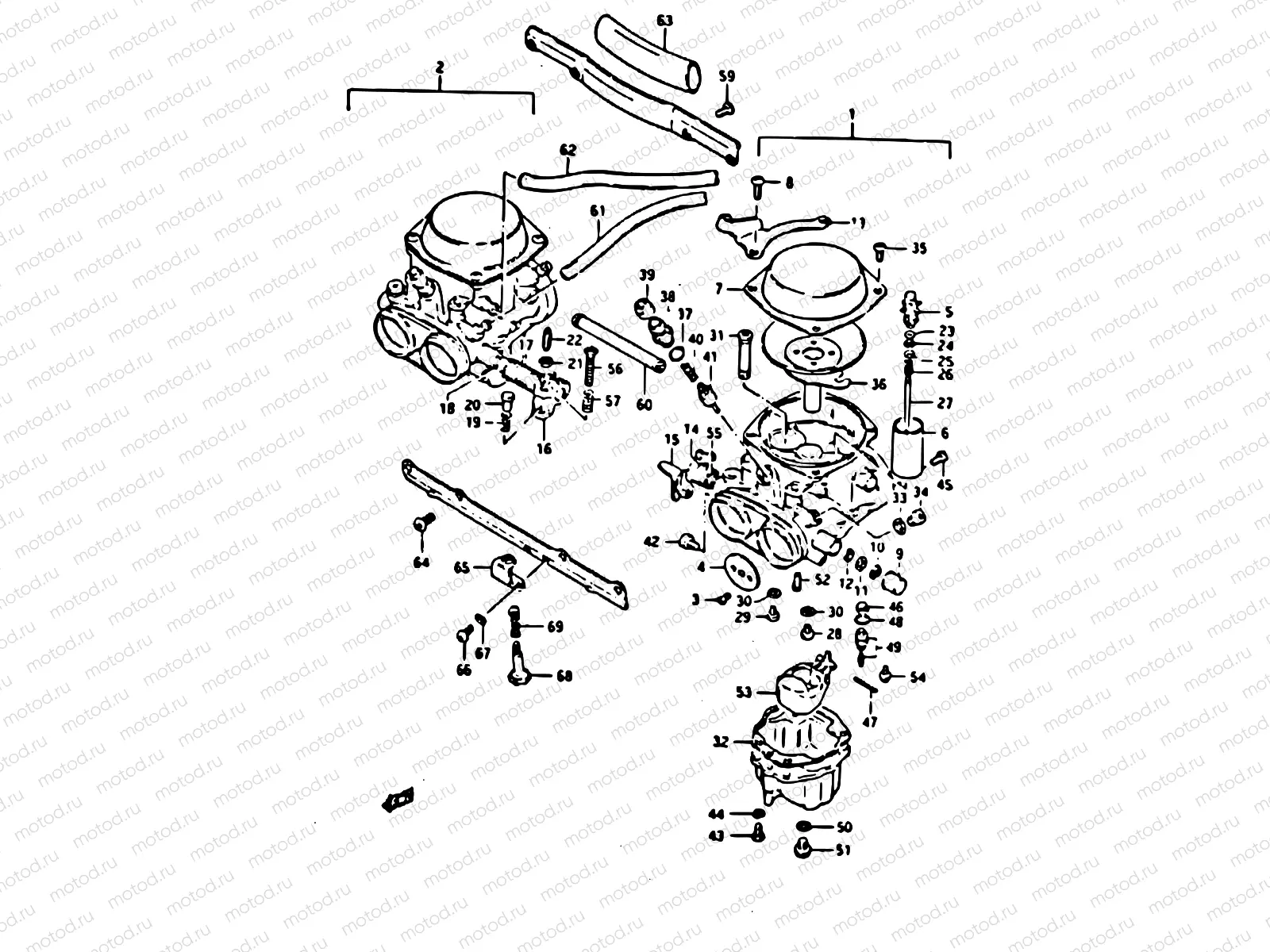 12 - CARBURETOR (MODEL E)
