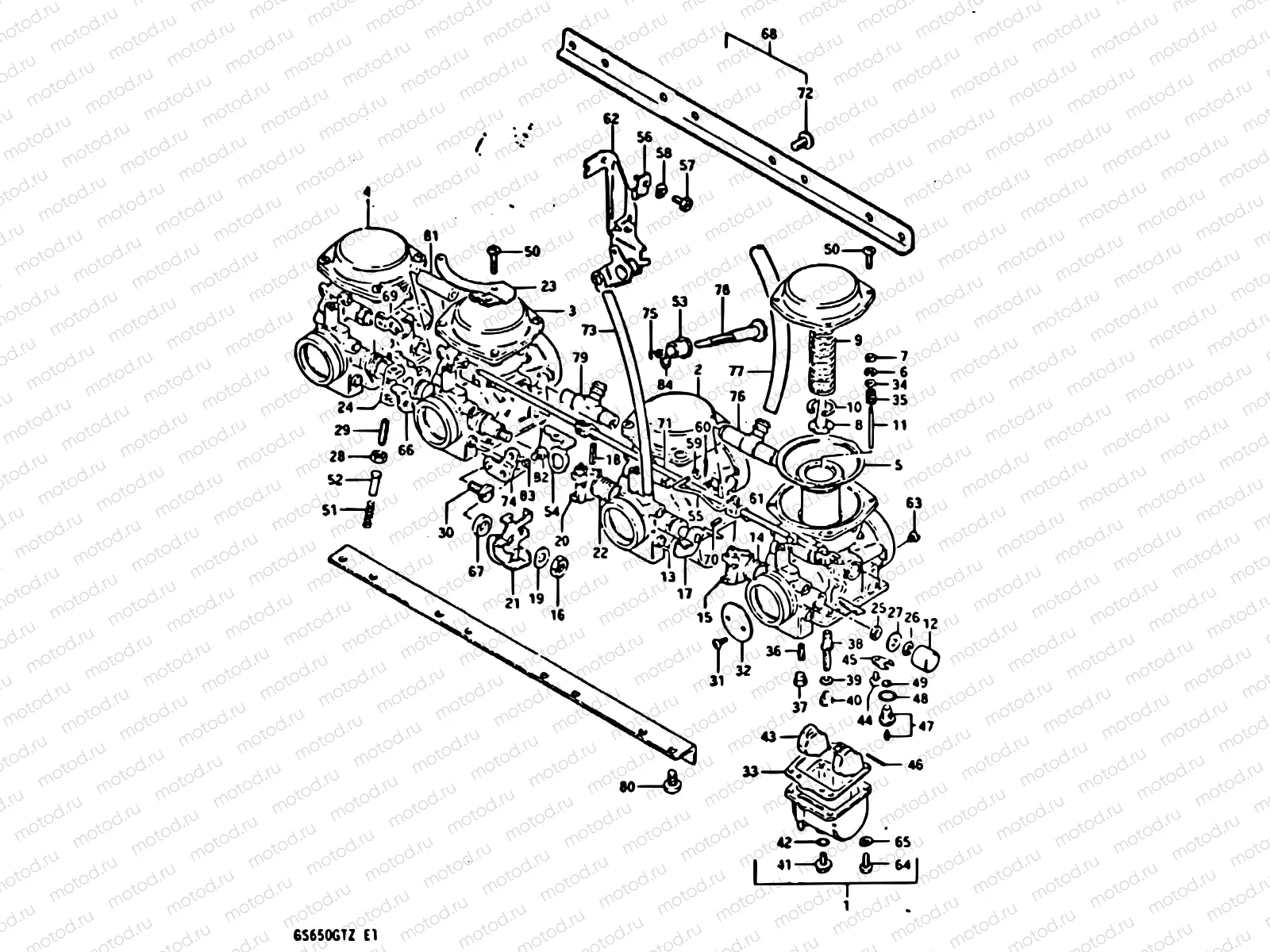 12 - CARBURETOR (MODEL X)