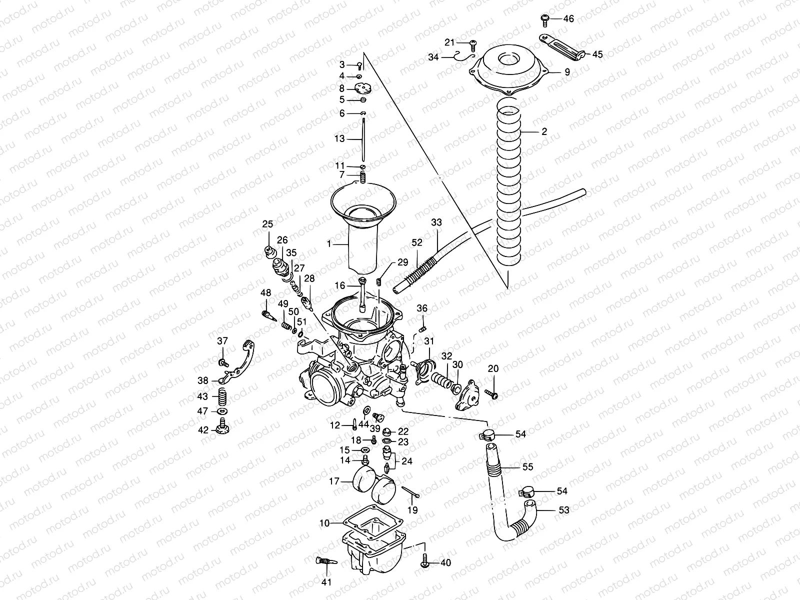12 - CARBURETOR (REAR)
