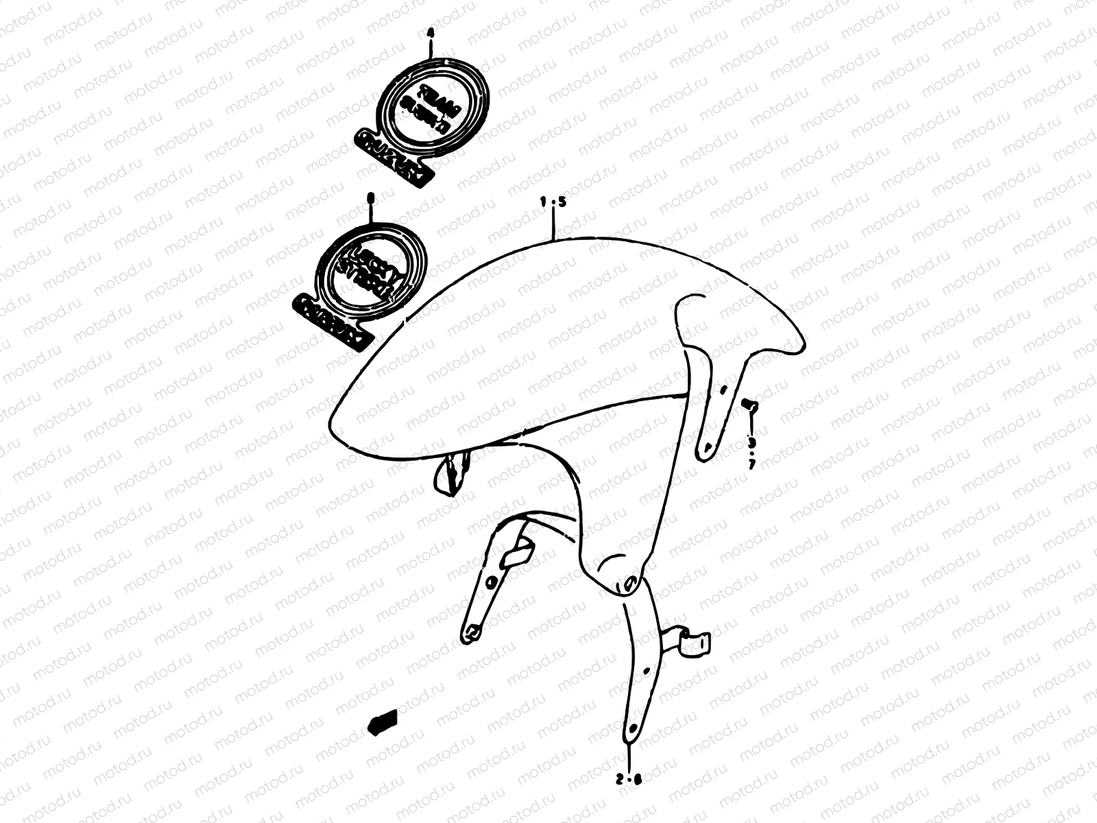 12 - FRONT FENDER