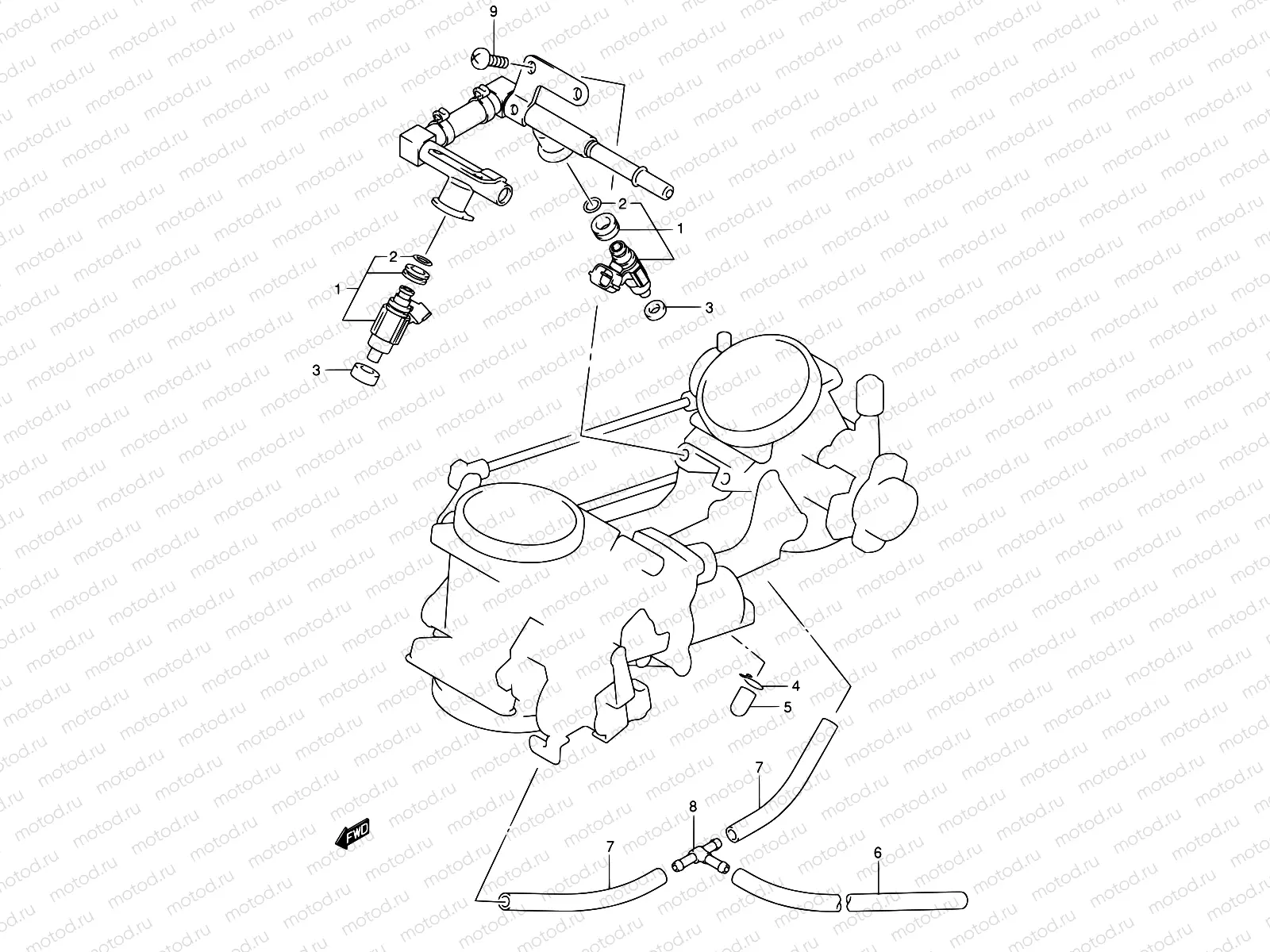 12 - FUEL DELIVERY PIPE