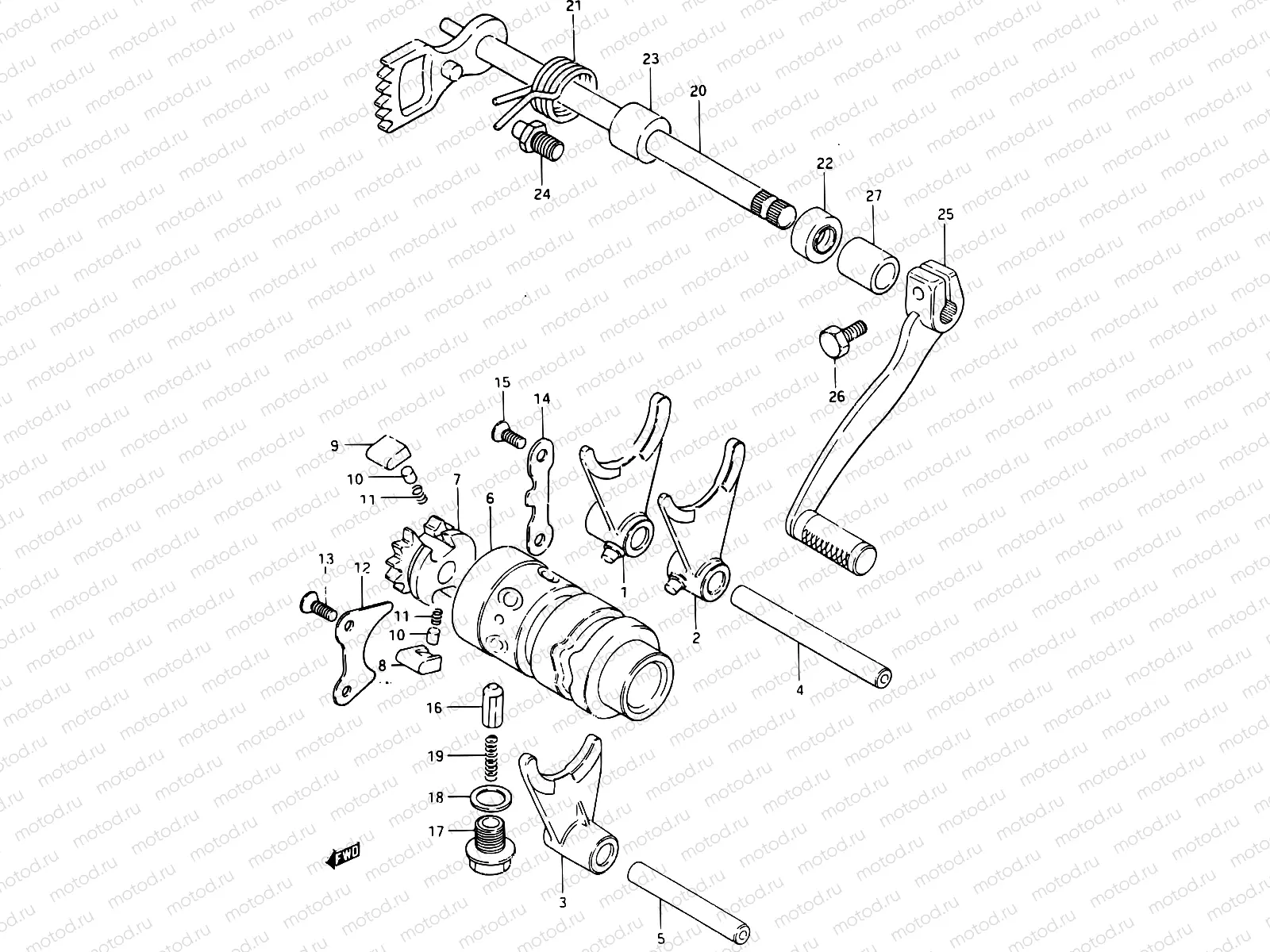 12 - GEAR SHIFTING (MODEL X)