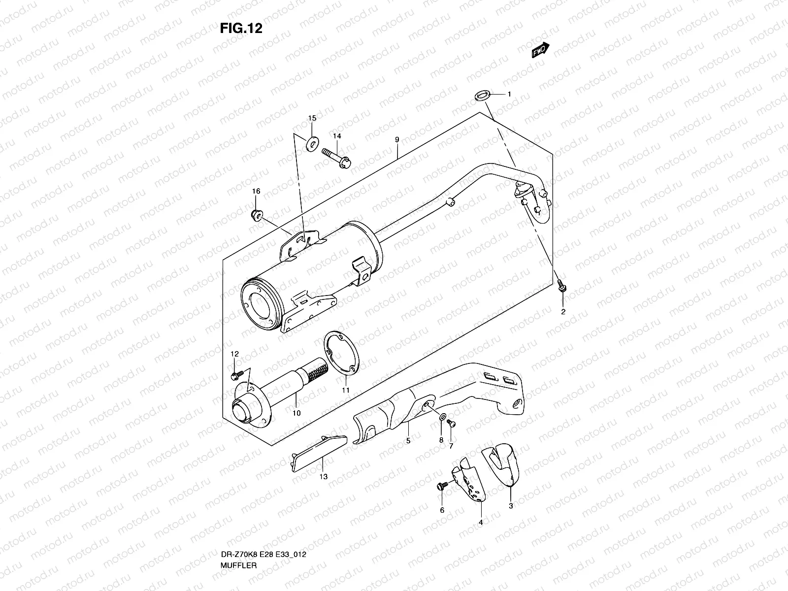 12 - MUFFLER