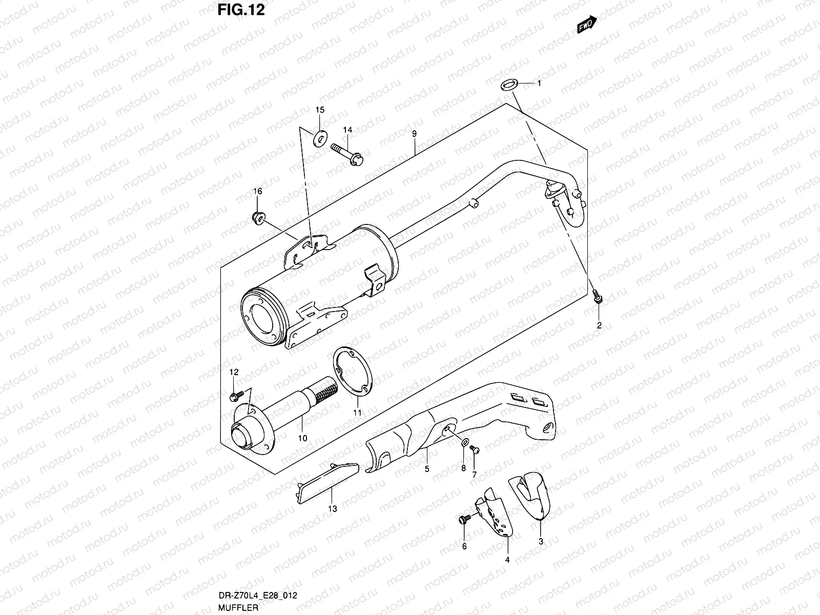 12 - MUFFLER