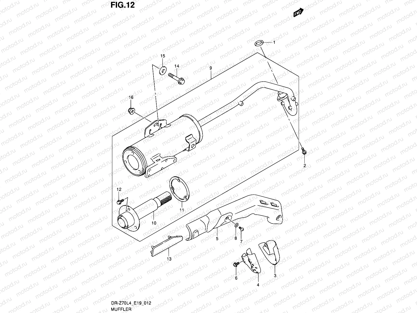 12 - MUFFLER