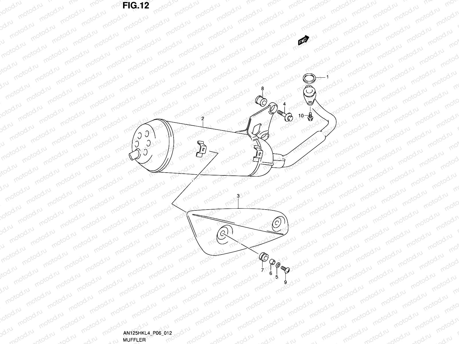 12 - MUFFLER
