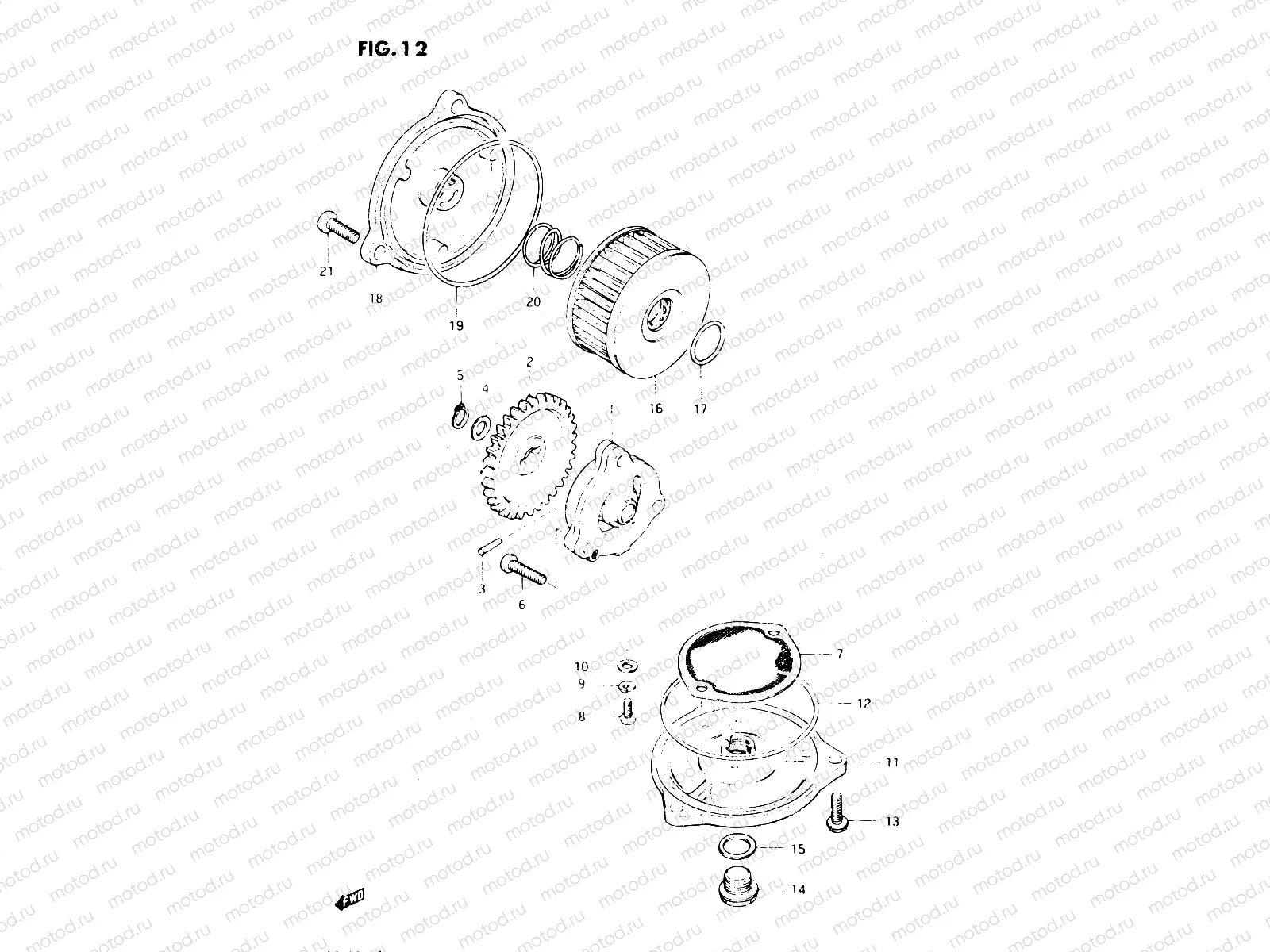 12 - OIL PUMP