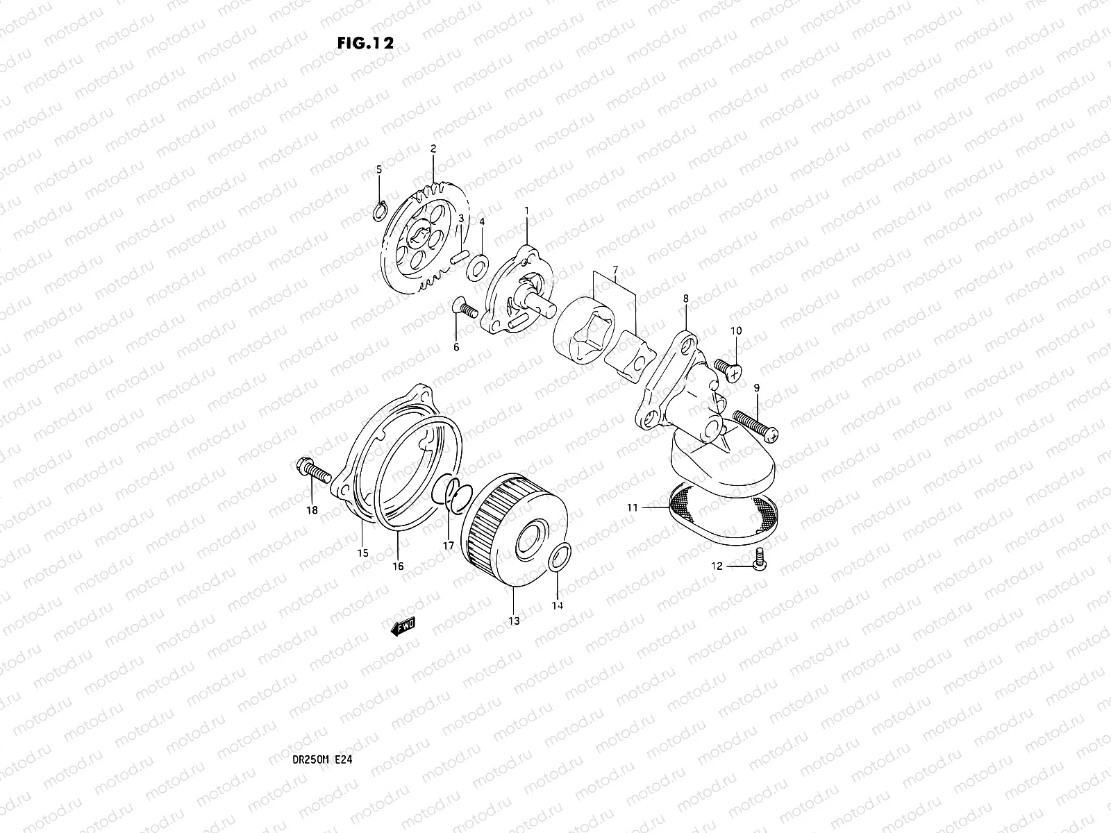 12 - OIL PUMP