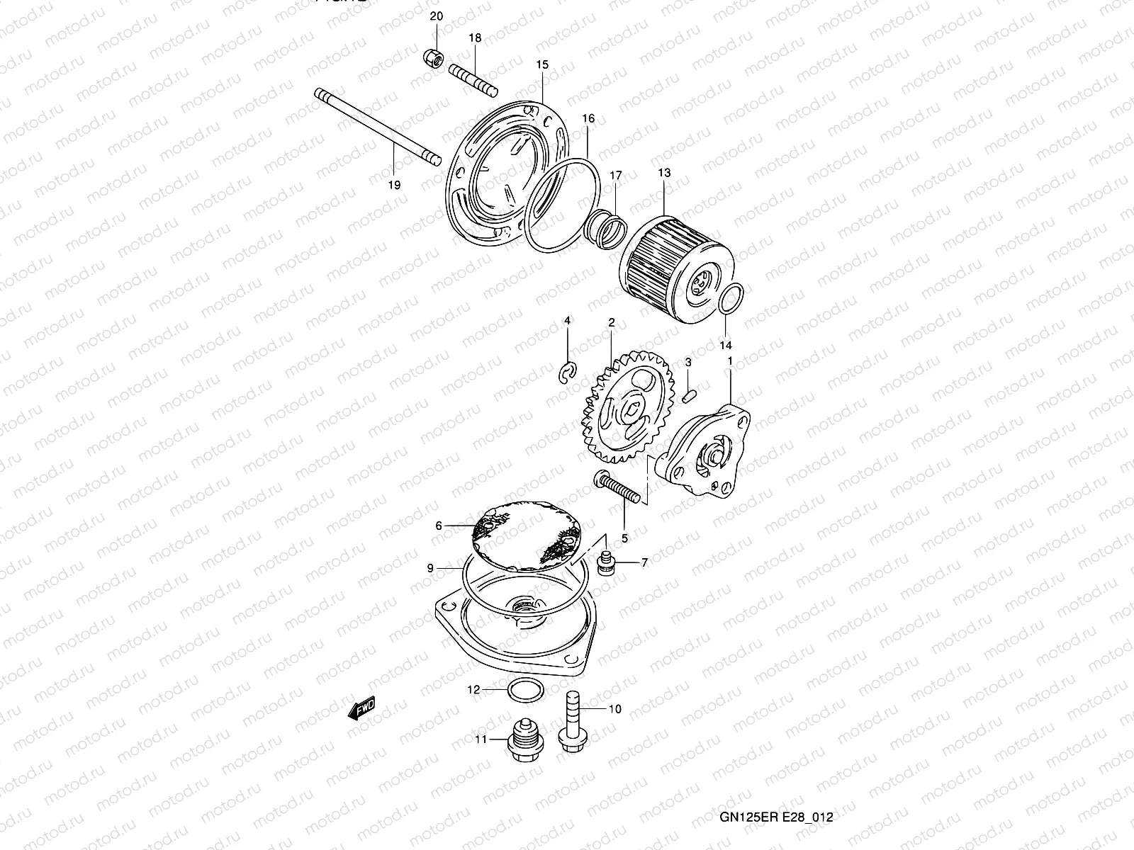 12 - OIL PUMP