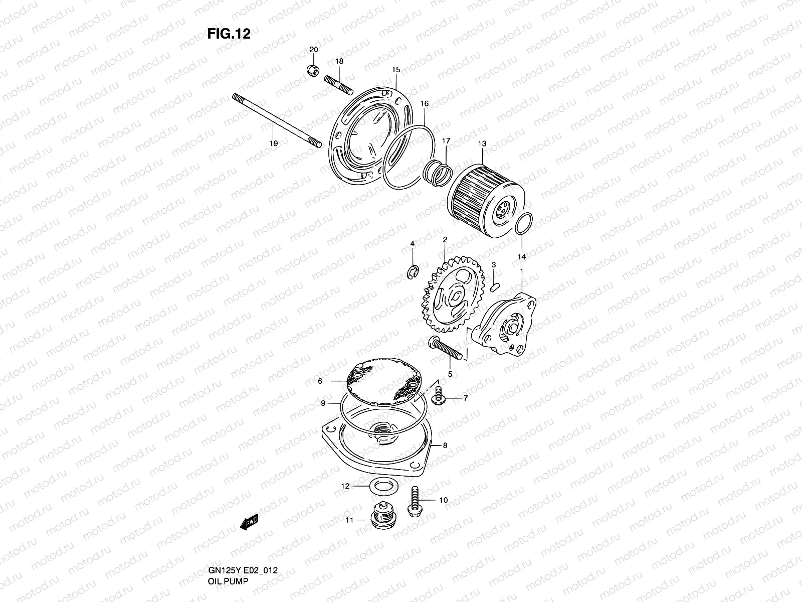 12 - OIL PUMP