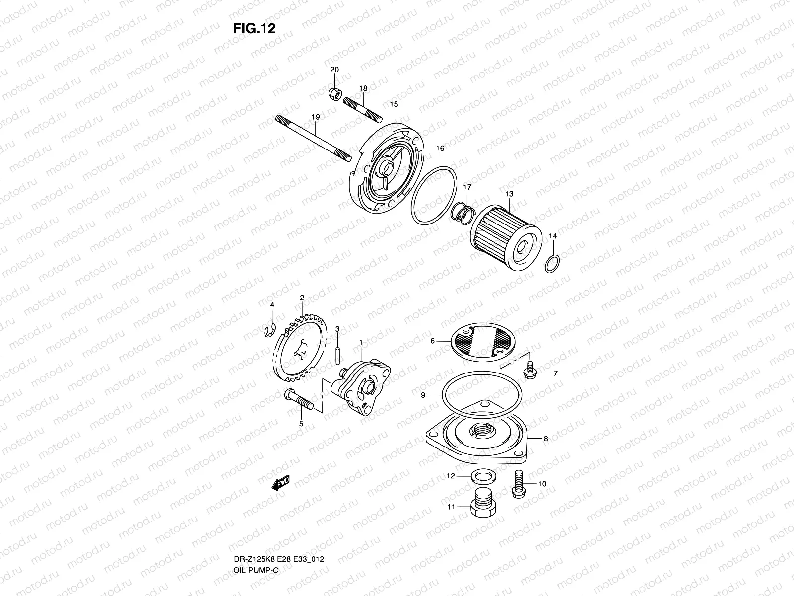 12 - OIL PUMP
